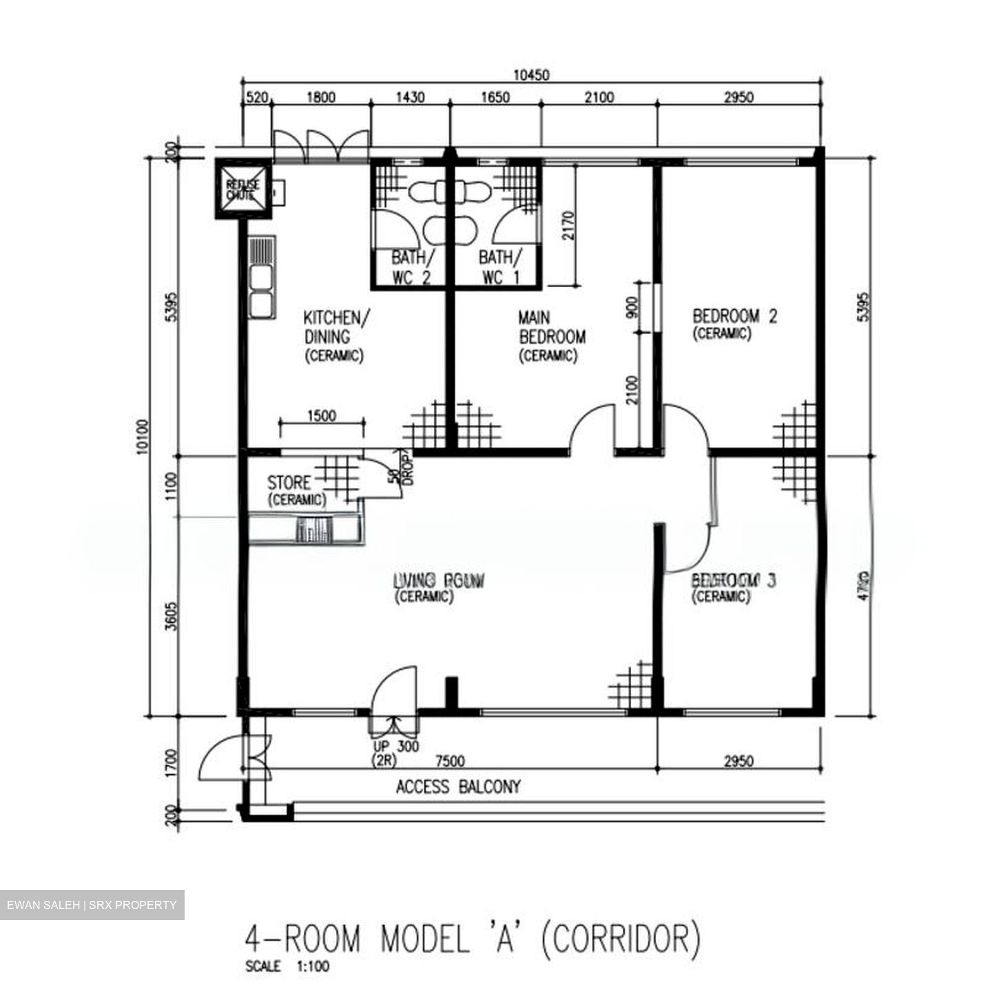 Blk 873 Tampines Vista (Tampines), HDB 4 Rooms #578714681